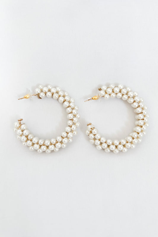 Pearl Statement Earrings