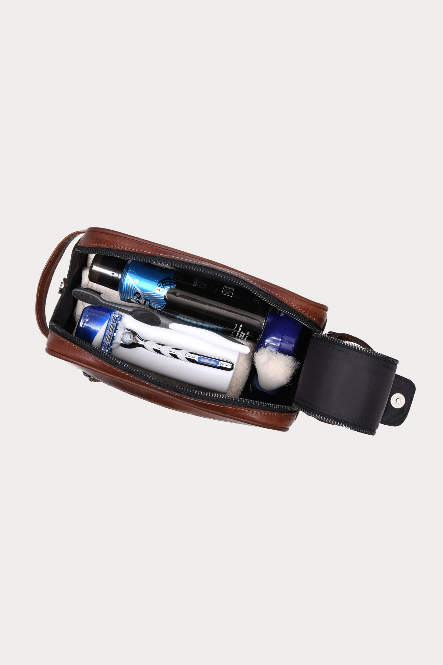 Men's Leather Toiletry Bag