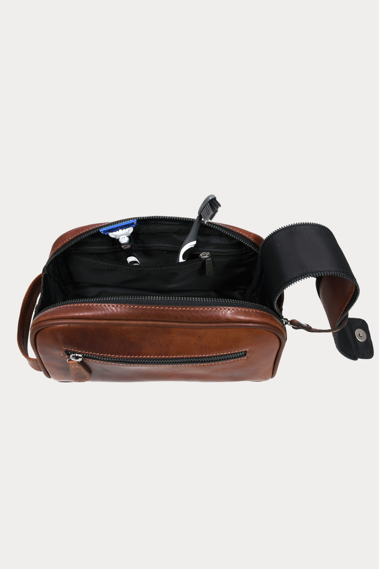 Men's Leather Toiletry Bag