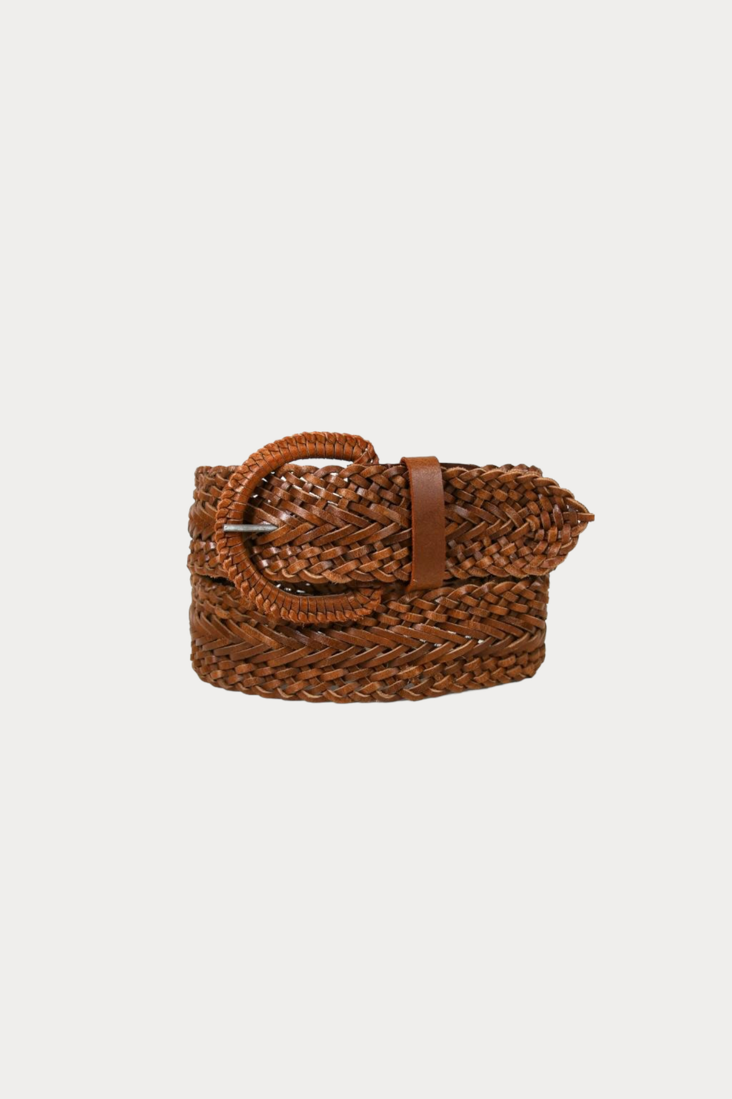 Leather Woven Belt